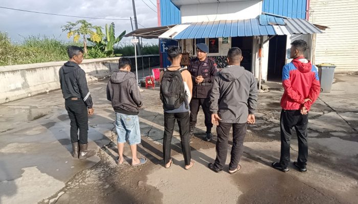 Brimob Jabar Berikan Arahan Harkamtibmas Kepada Karyawan PT. Crec