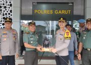Sinergitas TNI Polri, Danrem 062 Tarumanegara Kunjungan Kerja di Polres Garut