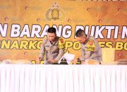 POLDA JABAR MUSNAHKAN BARANG BUKTI NARKOBA JENIS TEMBAKAU SINTETIS DAN SABU