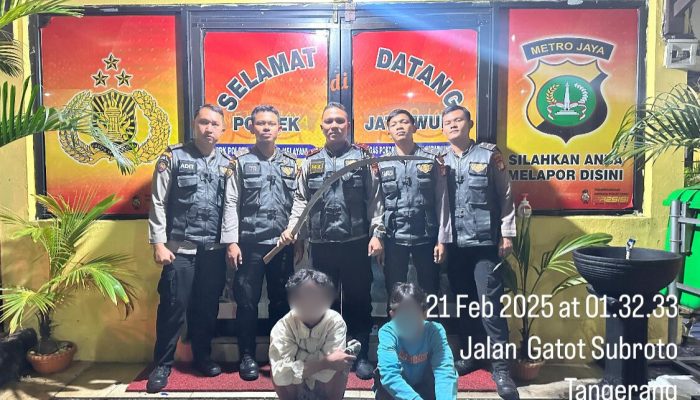 Diduga Anggota Gangster Dua Remaja Di Jatiuwung Diamankan Polisi