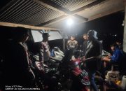 Patroli Polsek Cikijing Sambangi Para Pemuda Yang Sedang Nongkrong, Beri Imbauan Kamtibmas