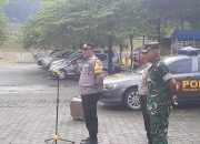 Kapolsek Cigasong Pimpin Apel Kesiapan Pengamanan Pesta Pesona Cressida dan Hiburan Rakyat Tahun 2025 di Majalengka