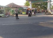 Polsek Kasokandel Laksanakan Gatur Pagi di SMPN I Kasokandel