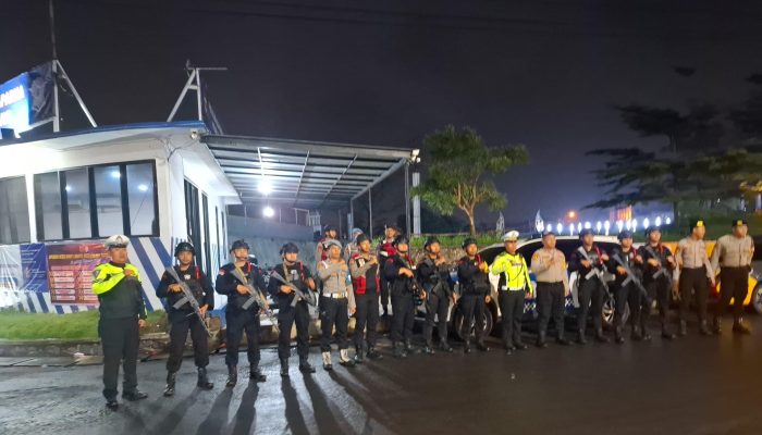 Brimob Jabar Gencarkan Patroli Gabungan di Tasikmalaya Antisipasi Potensi Gangguan Pasca Putusan MK