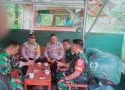 Sinergitas TNI-POLRI, Polsek Kasokandel Bersama Koramil Kasokandel Ngopi Bareng untuk Pererat Silaturahmi dan Solidaritas