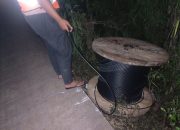 Pengawas Lapangan Penarikan Kabel Fiber Optic milik IForte Sebut Pekerjaannya Separo Nyolong