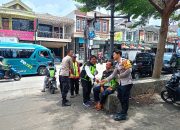 Sambangi Ojek Pangkalan, Bhabinkamtibmas Polsek Cikijing Ajak Berperan Aktif Dalam Menjaga Kamtibmas