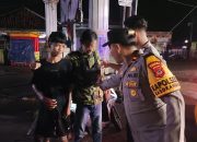Kapolsek Kasokandel Laksanakan Patroli Kryd untuk Jaga Harkamtibmas