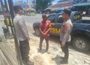 Patroli Siang Polsek Kadipaten: Ingatkan Juru Parkir soal Keamanan