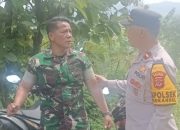 Polsek Kasokandel Perkuat Sinergitas TNI-Polri untuk Menjaga Keamanan Wilayah