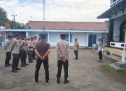 Kapolsek Jatiwangi AKP Rudy Djunardi Berikan Penekanan Kepada Anggota Saat Apel Pagi
