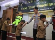 Peduli Yatim dan Piatu, Polres Metro Tangerang Kota Bakti Sosial di Yayasan Putra Asih Tangerang