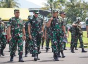 Danpasmar 1 Hadiri Rapat dan Tinjau Medan Dalam Rangka Kegiatan Pengukuhan Panglim Korps Marinir