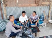 Sambang Desa, Bhabinkamtibmas Ajak Warga Jaga Kamtibmas