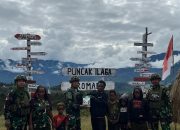 Dukung Program Ketahanan Pangan, Danpos Eromaga Satgas 700 bagikan Bibit Jagung