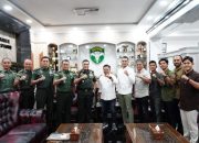 Pangdam Iskandar Muda Terima Audiensi Pengurus Besar Forum Paguyuban Mahasiswa dan Pemuda Aceh (FPMPA).