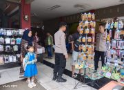 Jaga Kondusifitas di Bulan Ramadhan, Personil Polsek Cikijing Laksanakan Patroli dan Sapa Para Pedagang Pasar