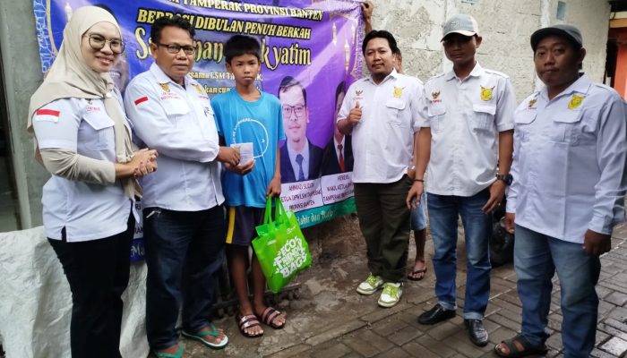 Berkah Ramadhan, DPW LSM TAMPERAK Provinsi Banten Santuni Puluhan Anak Yatim