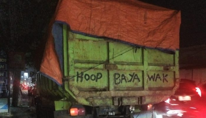 DPW LSM Tamperak Banten Desak Penertiban Truk Tanah yang Langgar Jam Operasional