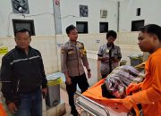 Polisi dan BPBD Evakuasi Pengendara Motor yang Tenggelam di Sungai Bondoyudo, Korban Ditemukan Meninggal Dunia