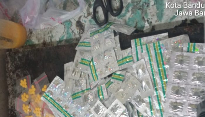 Kota Bandung Darurat Obat Keras, Dua Pemuda Diciduk Unit Reskrim Polsek Panyileukan