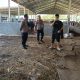 Jelang Idul Adha, Personil Polsek Cikijing Sambangi Rumah Potong Hewan