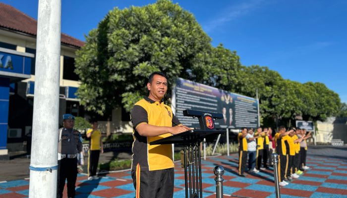 Polres Majalengka Rutin Gelar Olahraga Lari Pagi Bersama Tiap Jumat