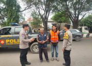 Cegah Kriminalitas, Polsek Kadipaten Sambangi Lokasi Rawan Parkir Bank Mandiri