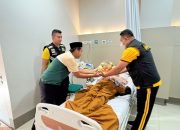 Bentuk Kepedulian dan Dukungan, Dokkes Polres Majalengka Laksanakan Hospital Visit Kepada Anggota Yang Sakit