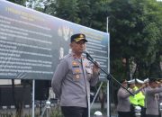 Polres Majalengka Gelar Apel Kesiapan Pengamanan Konvoi Persib Juara