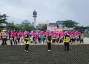 TK Kemala Bhayangkari 62 Talaga Gelar Kegiatan Promosi Tahun Ajaran 2025/2026 di Alun Alun Talaga Manggung
