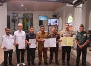 Kapolres Majalengka Hadiri Launching MPP Pro dan Penandatanganan Nota Kesepakatan Pelayanan Publik