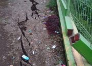 Pergeseran Tanah Ancam SDN 2 Sirnajaya, Polsek Pasirwangi Lakukan Tindakan Cepat