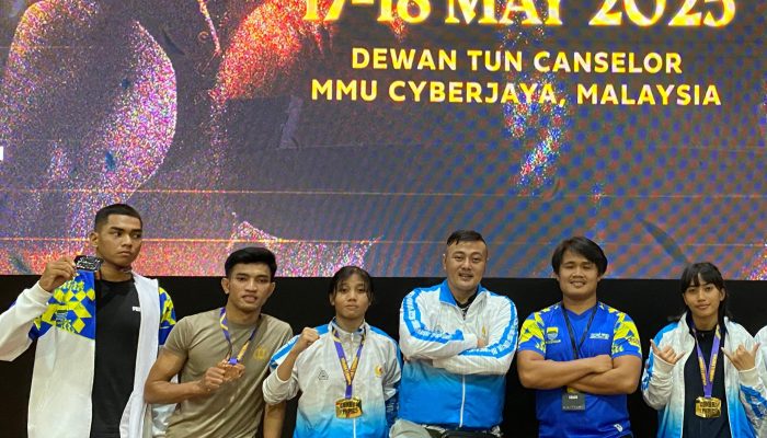 Membanggakan ! Personel Bid Humas Polda Jabar Raih Juara 3 di Ajang Internasional Combat Champs di Malaysia