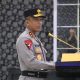 Dansat Brimob Polda Jabar Hadiri Upacara Kenaikan Pangkat Pengabdian Irwasda Polda Jabar