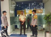 Patroli Siang Humanis, Polsek Kadipaten Sapa Satpam Bank Mandiri
