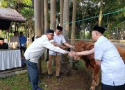 Satbrimob Polda Jabar Laksanakan Sholat Idul Adha dan Kegiatan Kurban