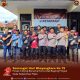 Semangat Hari Bhayangkara Ke 79, Polsek Cikijing Bersama Komunitas Bagong Mogok Gelar Kebersihan Mako