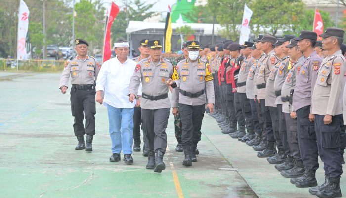 Kapolda Jabar Pimpin Apel Gelar Pasukan Operasi Garuda Lodaya 2025 di Stadion Si Jalak Harupat