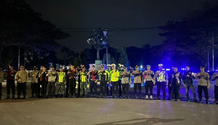 Antisipasi Geng Motor, Polres Majalengka Gelar KRYD Malam Minggu