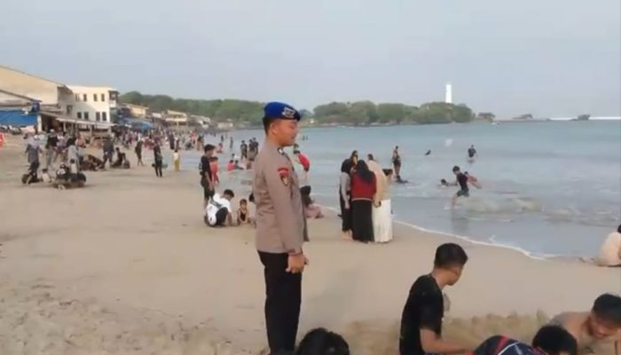 Sat Polairud Polres Garut Gelar Patroli di Pantai Santolo Antisipasi Libur Sekolah