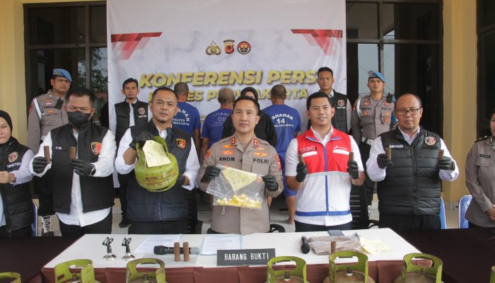 Polisi Bongkar Praktik Ilegal Suntik Gas Melon, Tiga Pelaku Diamankan