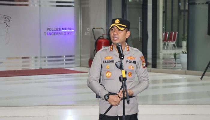 Kapolres Pimpin 277 Personel Operasi Cipta Kondisi di Malam Minggu Kota Tangerang