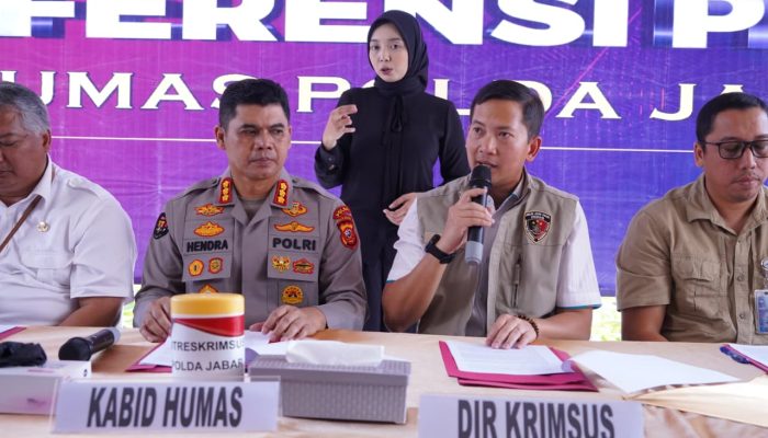 Polda Jabar Ungkap Kecurangan Produksi dan Peredaran Beras Tidak Sesuai Standar Mutu, Enam Tersangka Diamankan