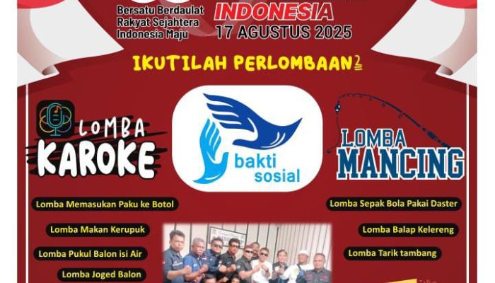 Gebyar meriahkan Kemerdekaan HUT RI Ke-80 Pokja Wartawan Bandung Barat Menyambut dengan Berbagai Macam Perlombaan