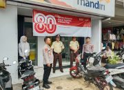 Monitoring Objek Vital Perbankan, Personil Polsek Cikijing Beri Imbauan Kepada Security