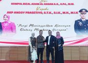 Lepas Sambut Kapolsek Cileunyi Polresta Bandung Dari Kompol Rizal Adam Al- Hasan A S, S.pd, M.M Kepada AKP Anggy Prasetyo S.T.K, S.I.K, M.H, M.I.K