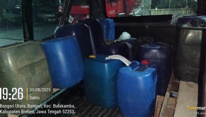 Diduga SPBU Bangsri Brebes Kongkalikong Jual Pertalite Ilegal ke Pengepul