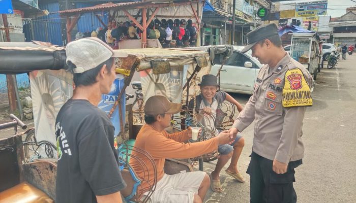 Patroli Siang, Polisi Kadipaten Bangun Kemitraan dengan Abang Becak