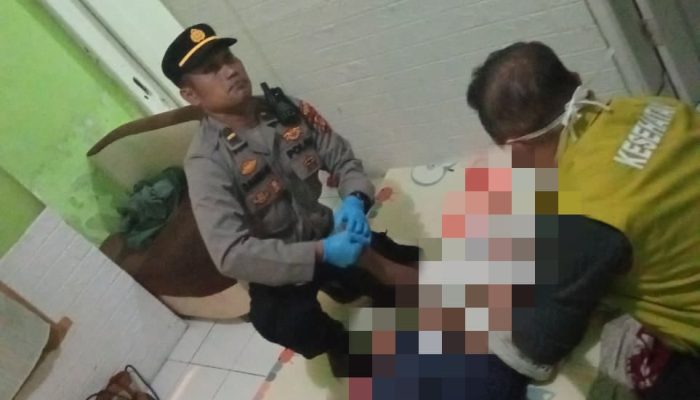 Polisi Lakukan Olah TKP Kasus Gantung Diri di Karangpawitan